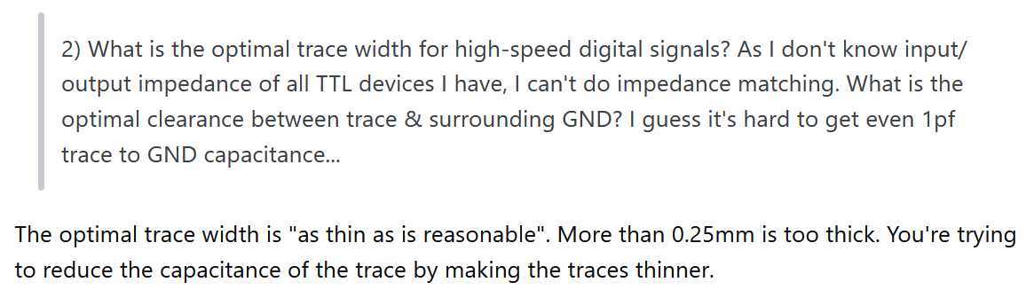 high-speed capacitance